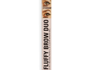 Laps për vetulla Revolution Fluffy Duo, Medium Brown, 0.12 g