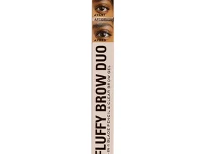 Laps për vetulla Revolution Fluffy Duo, Dark Brown, 0.12 g