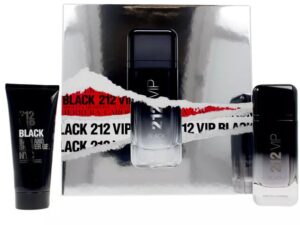 Set Carolina Herrera 212 Vip Black: Eau De Toilette 100 ml & Xhel dushi 100 ml