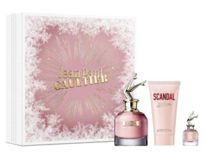 Set Jean Paul Gultier Scandal Eau De Parfum, 50 ml Body Lotion, 75 ml+Eau De Parfum, 6 ml