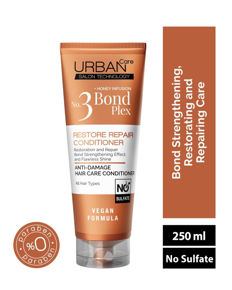 Balsam për flokë Urban Care, No.3 Bond Plex Anti Damage + Honey Infusion, 250 ml