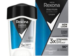 Deodorant Rexona Men Cream  Maximum Protection Clean Scent, 45ml