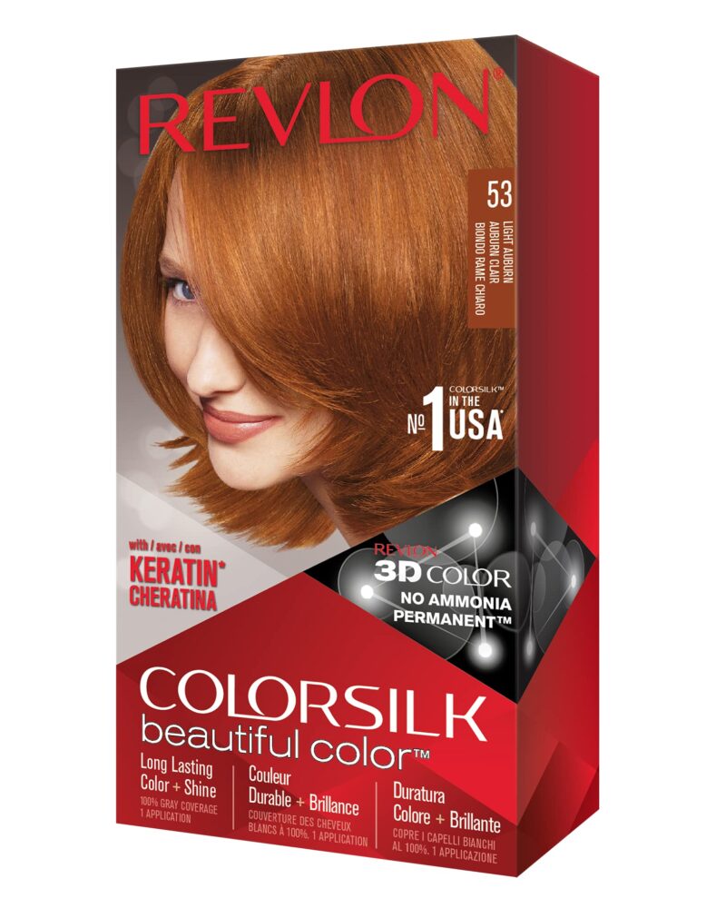 Ngjyrë për flokë Revlon, 53 Light Auburn, 59.1 ml