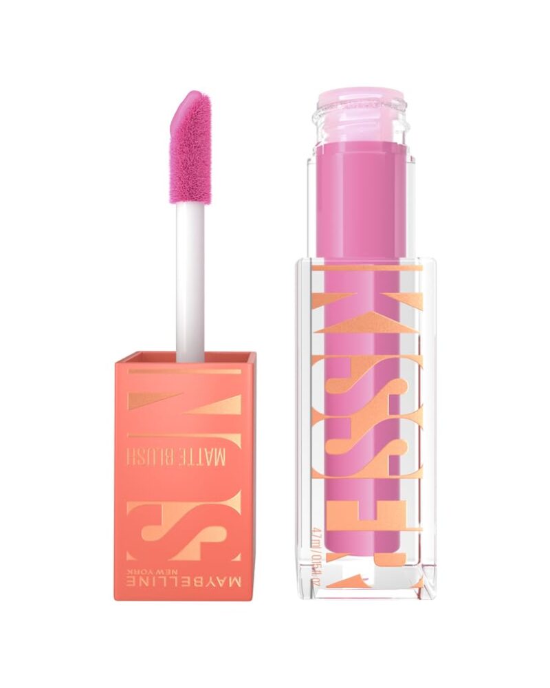 Blush i lëngshëm Maybelline Sun Kisser Matte, 32 Lilac Clouds, 4.7 ml