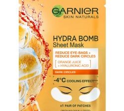 Maskë për sy Garnier Skin Tissue Orange Juice, 2 copë