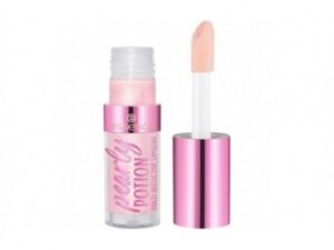 Shkëlqyes për buzë Essence Pearly Potion Multi-Reflective, 01 Golden Peach, 2.5 ml