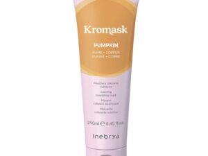 Maskë me ngjyrë për flokë Inebrya Kromask, Pumpkin, 250 ml