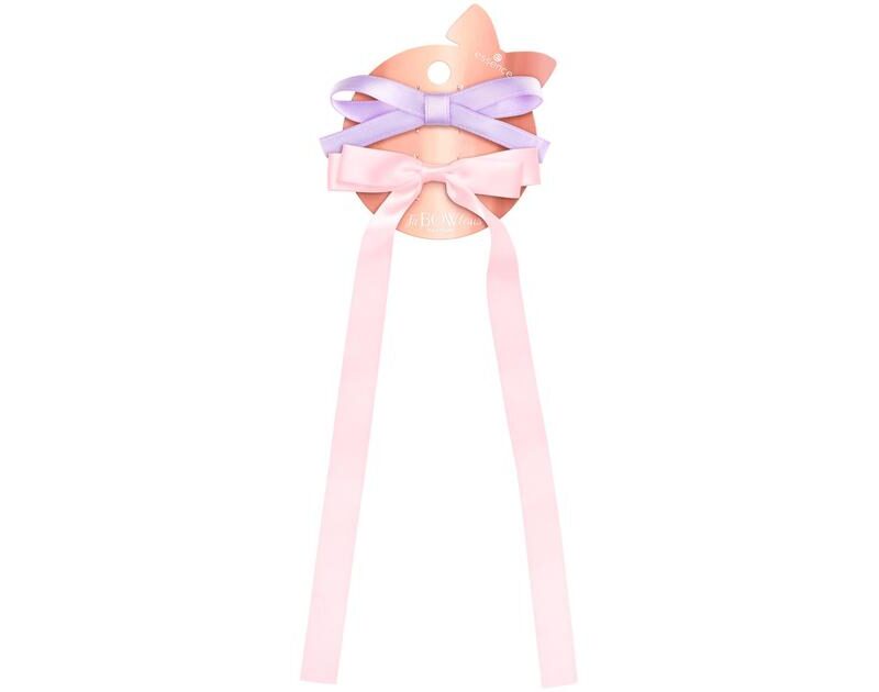 Kapëse për flokë Essence Fabowlous Hair Bows, 01 Put A Bow On It, 2 copë