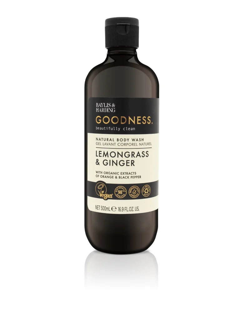 Xhel dushi Baylis & Harding Goodness Lemongrass & Ginger, 500 ml
