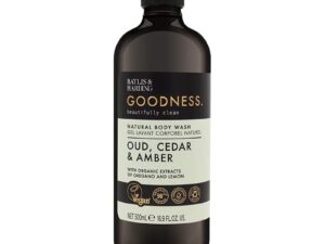 Xhel dushi Baylis & Harding Goodness Oud, Cedar & Amber, 500 ml