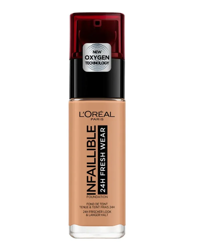 Krem Pudër Loreal Infallible 32H Fresh Wear, 300 Ambre, 30 ml