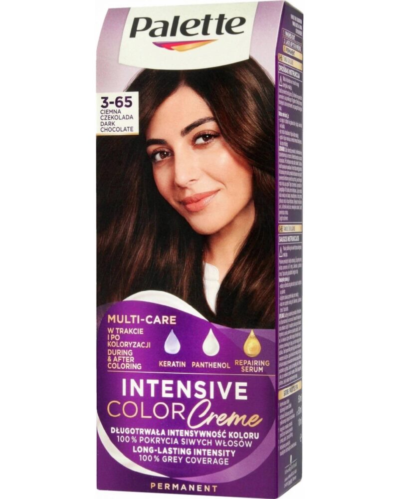 Ngjyrë për flokë Palette, 3-65, Dark Chocolate, 50 ml