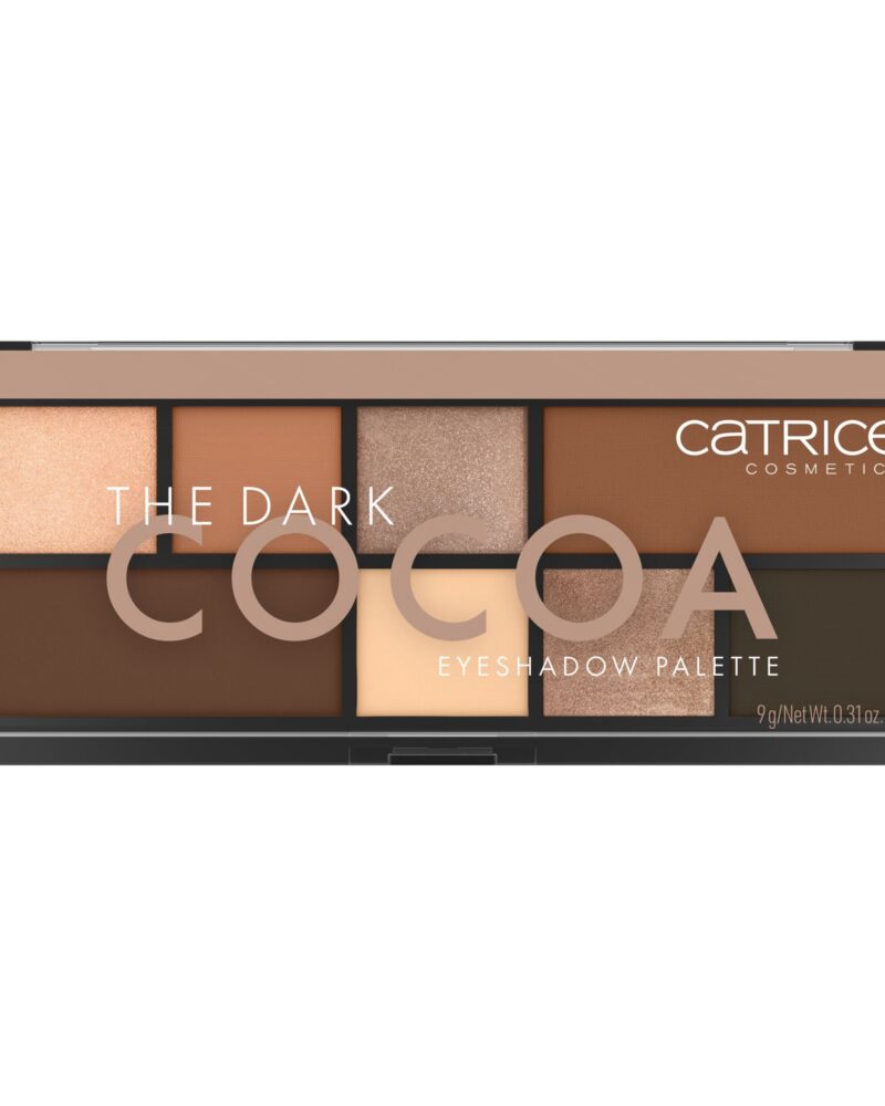 Hije për sy Catrice The Dark Cocoa Palette, 9 g