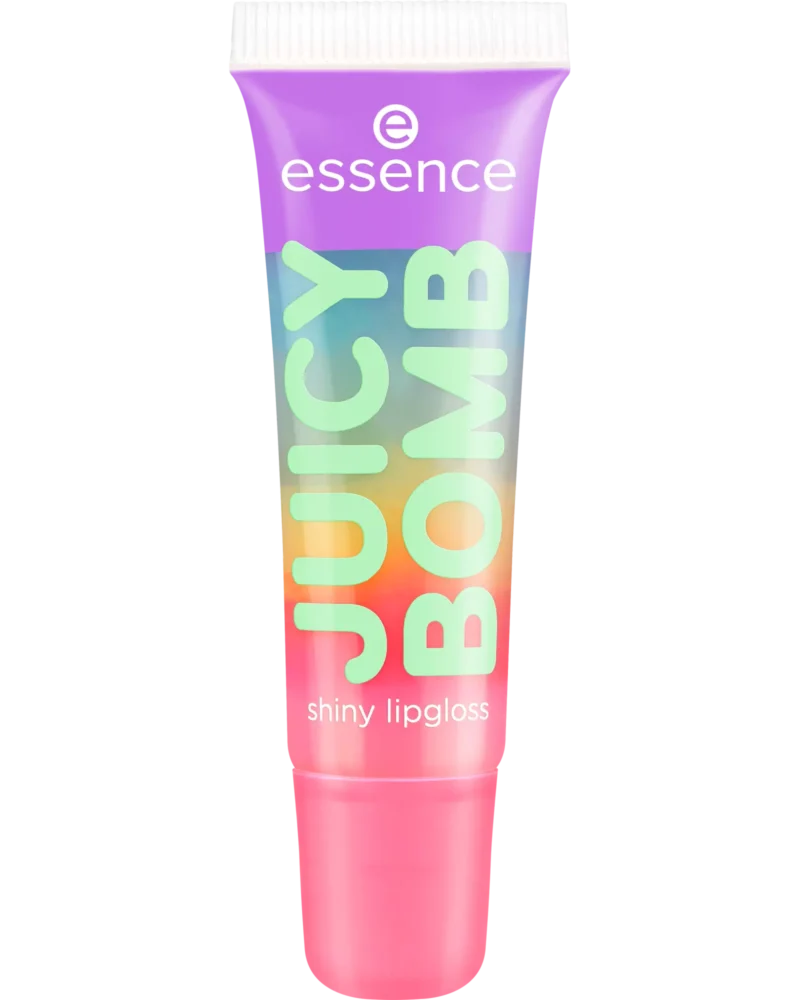 Shkëlqyes për buzë Essence Juicy Bomb Party, 01 Bubblegum Bliss, 10 ml