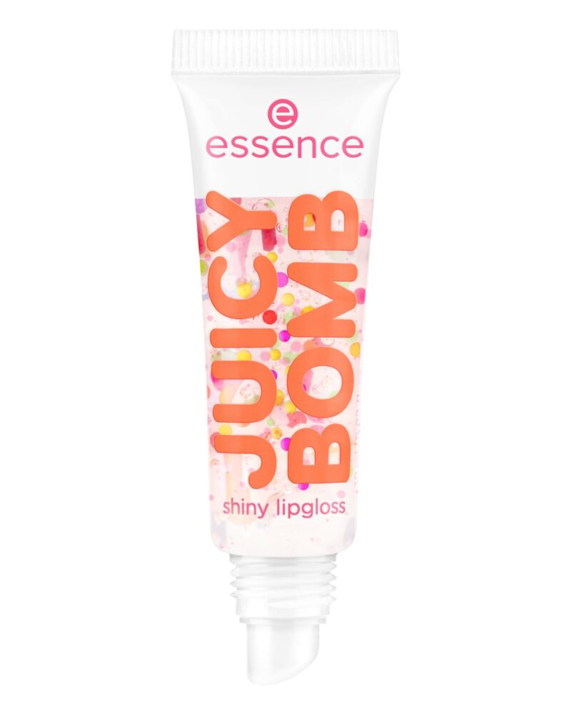 Shkëlqyes për buzë Essence Juicy Bomb Party, 05 Strawberry Sprinkles, 10 ml