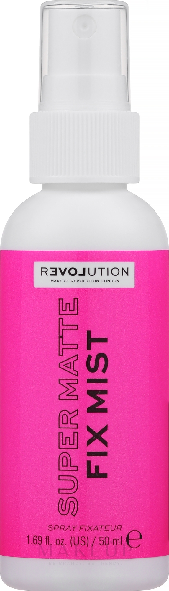 5057566479158.jpg Sprej Fiksues Revolution Relove Super Matte Fix Mist, 50 ml - Figura 1