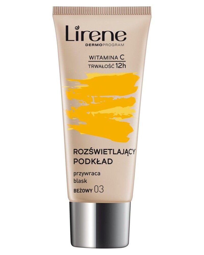 Krem pudër ndriçuese Lirene Vitamin C, Biege 03, 30 ml