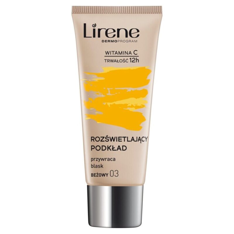 Krem pudër ndriçuese Lirene Vitamin C, Biege 03, 30 ml