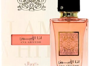 Eau De Parfum Lattafa Ana Abiyedh Coral, 60 ml