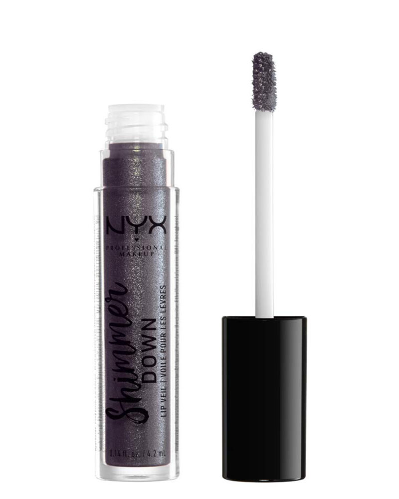 Shkëlqyes për buzë NYX Shimmer Down, 10 Goth Love, 4.2 ml