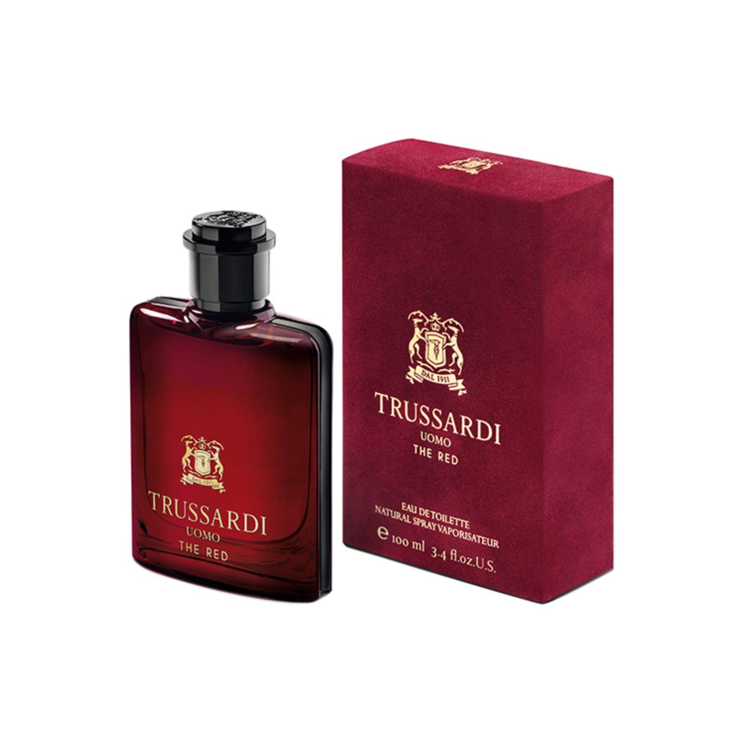 8011530015213.jpg Eau De Toilette Trussardi Uomo The Red, 100 ml - Figura 1
