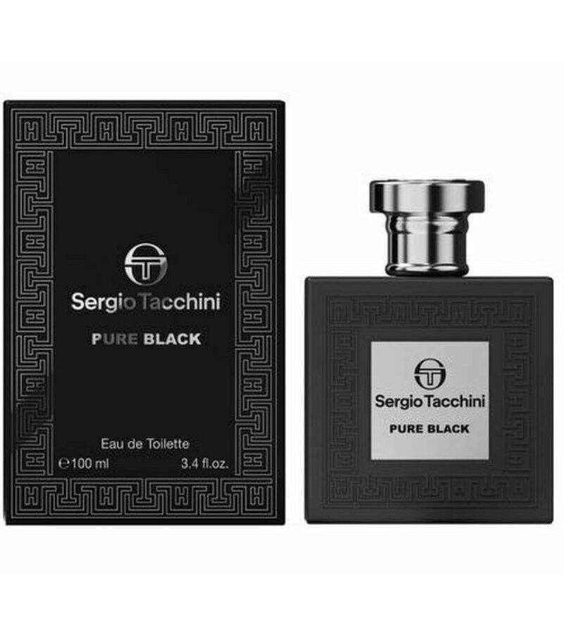 Eau de Toilette Sergio Tacchini Pure Black, 100ml