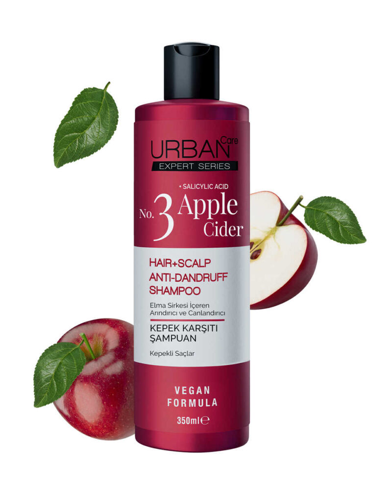 Shampo për flokë Urban Care, No.3 Apple Cider Anti-Dandruff, 350 ml