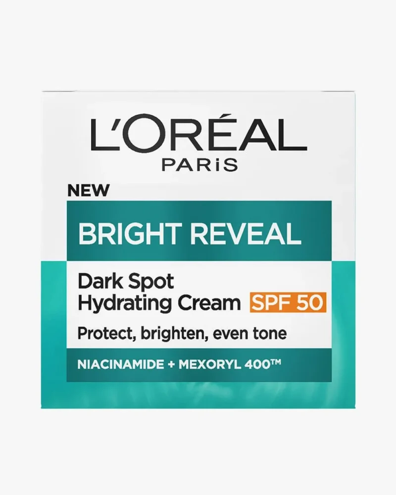 Krem për fytyrë L'Oreal Bright Reveal SPF50, 50 ml