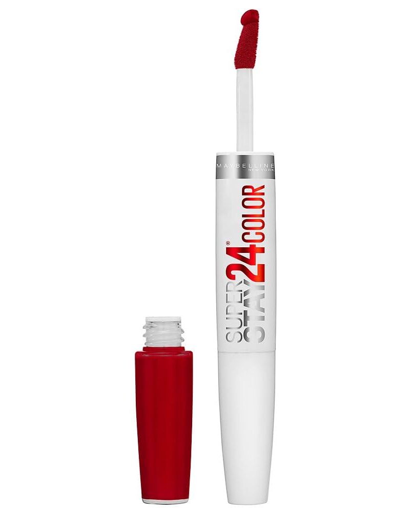 Buzëkuq Maybelline Super Stay 24h, 560 Red Alert, 2IN1
