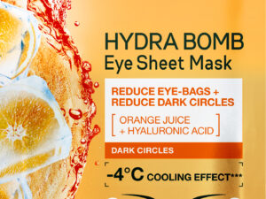 Maskë për sy Garnier Skin Tissue Orange Juice, 2 copë