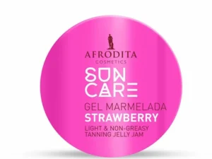 Marmelad për rrezitje Afrodita Sun Care Jam Strawberry, 200 ml