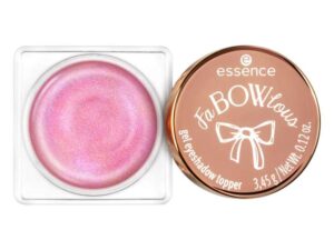 Hije për sy Essence Gel Eyeshadow Topper Fabowlous, 01 Bow, So Dazzling, 3.45 g