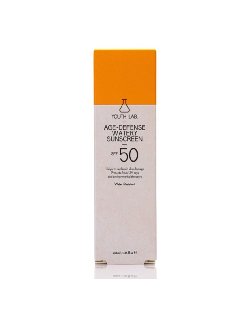 Krem kundër diellit Youth Lab, Age-Defense Watery, SPF50, 40 ml