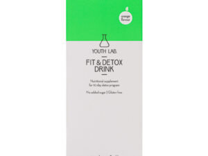 Pije Youth Lab, Fit & Detox Drink, Shije Portokalli, 500 ml