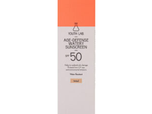 Krem me ngjyrë kundër diellit Youth Lab, Age-Defense Watery SPF50 Tinted, 40ml