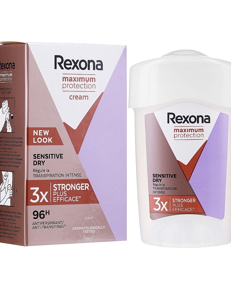 Deodorant Recona Cream Maximum Protection Sensitive Dry, 45 ml