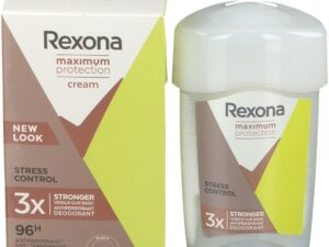 Deodorant Rexona Cream Maximum Protection Stress Control, 45 ml