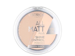 Pudër e ngurt Catrice All Matt Plus Shine Control, 002 Bannana, 10 g