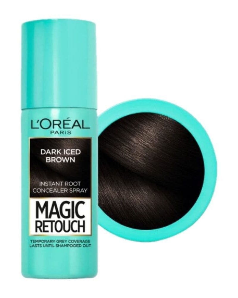 Sprej për thinja L'Oreal Magic Retouch, Dark Iced Brown, 75 ml