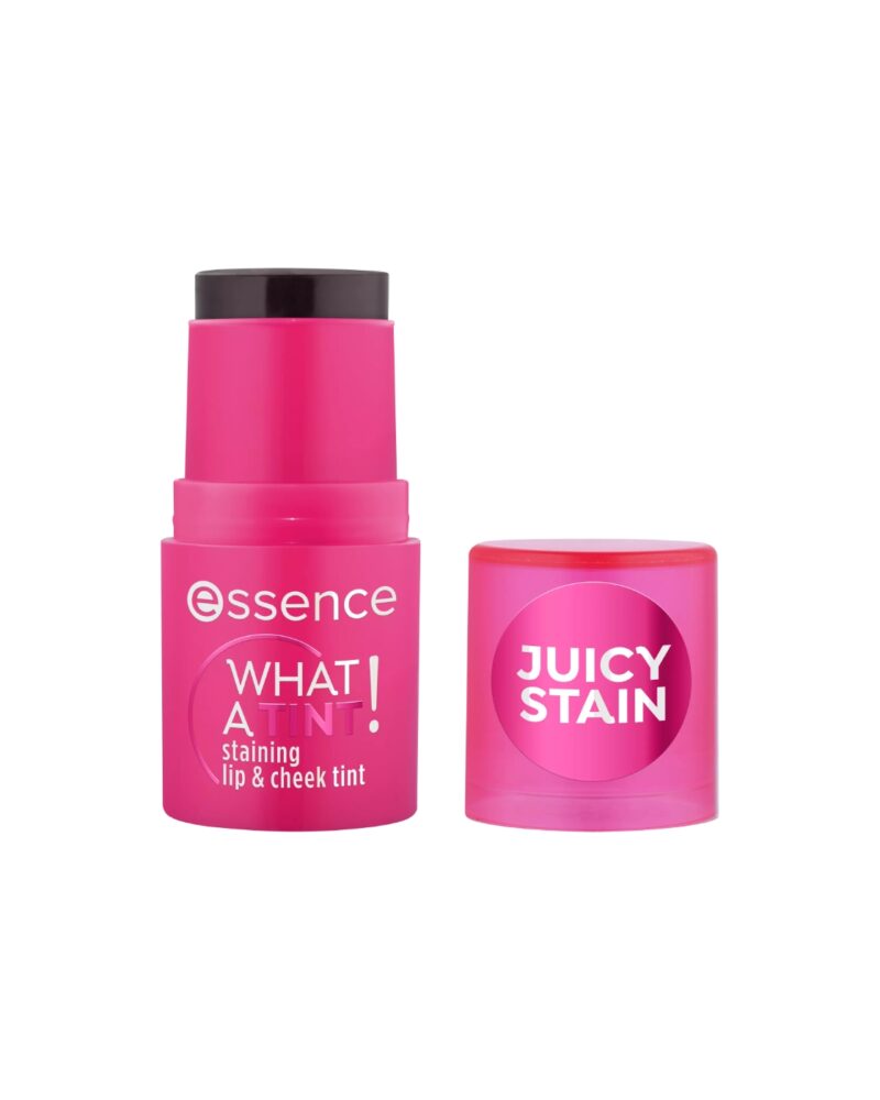 Blush Essence What a Tint! Staining Lip & Cheek Tint, 10 Raspberry Vibes, 5g