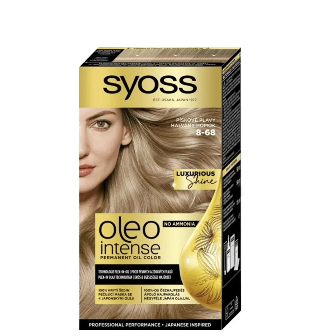 9000101705867 Ngjyrë për flokë Syoss Oleo Intense 8-68 Blonde Vanilla, 50 ml - Figura 1