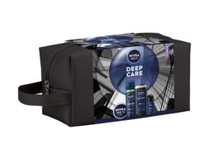 Set për meshkuj Nivea Men Deep Protecting Bag, 4 copë