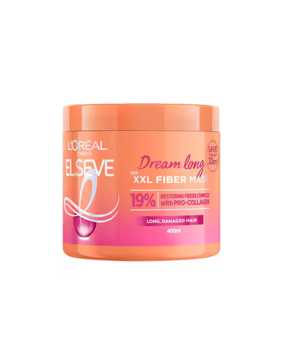 3600524078539 Maskë për flokë L'Oreal Elvive Dream Lengths Long XXL, 300 ml - Figura 1