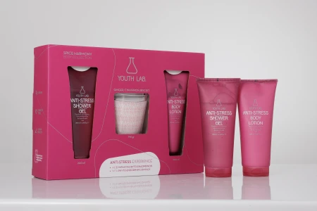 5200142102449 Set Youth Lab Spice Harmony Shower Gel, 200 ml Body Lotion, 200 ml Candle, 190 g - Figura 1