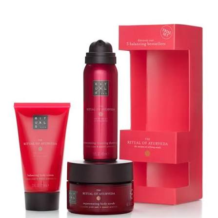 8719134205442 Set kujdes trupi Rituals The Ritual of Ayurveda, Sweet Almond Oil dhe Indian Rose, 3 copë - Figura 1